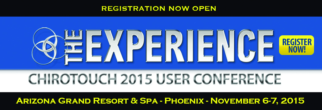 ChiroTouch Offers “The Experience”—Its Second Ever Client-Centered User Conference